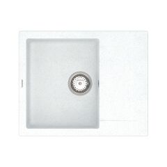 Мийка кварцева Vankor Orman OMP 02.61 White stone + сифон