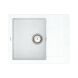 Мийка кварцева Vankor Orman OMP 02.61 White stone + сифон