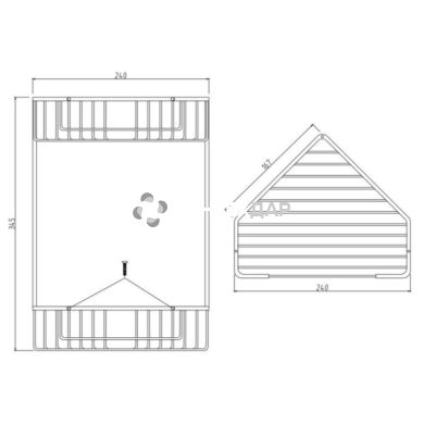 Полиця Lidz (CRM) -121.06.03