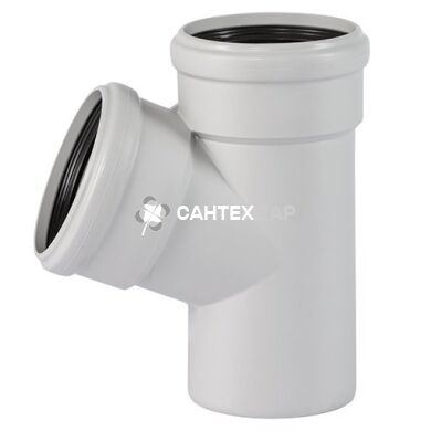 Трійник безшумний ПП Ostendorf 56/56х67&deg;