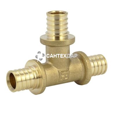 Тройник металлопластиковый натяжной FADO 25 мм