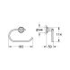 Держатель туалетной бумаги Grohe EX Essentials Authentic 40657001 без крышки