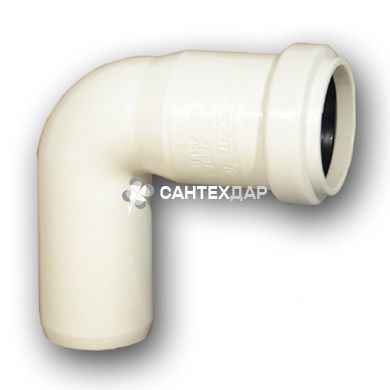 Коліно ПП внутрішньої каналізації Ostendorf 32х87&deg; (біле)