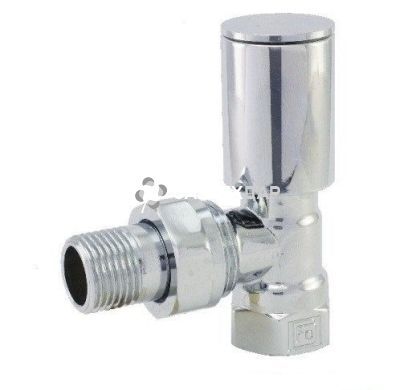 Кран радиаторный FADO 1/2'' угловой верхний хром