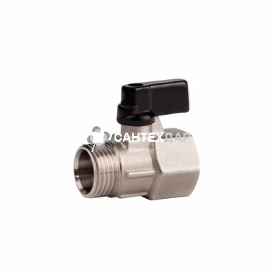 Кран шаровый мини SD Forte 1/2" ВН