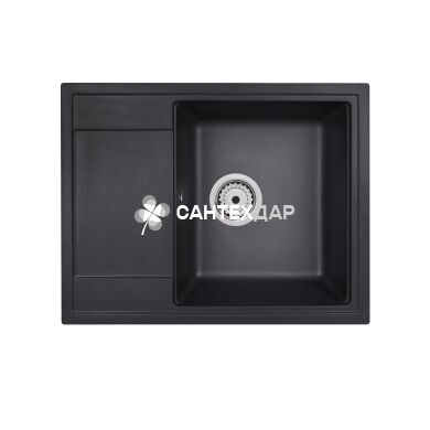 Мийка кухонна Qtap CS 6450 BLA