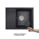 Мийка кухонна Qtap CS 6450 BLA