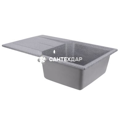 Мийка кухонна Qtap MS 7849 Asphalt