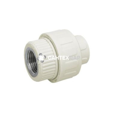 Муфта-американка PPR Blue Ocean 20х1/2" ВР пластик