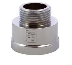 Переходник латунный FADO 1x3/4 ВН хром