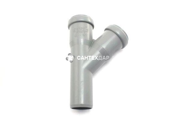 Трійник ПП внутрішньої каналізації Ostendorf 75/75X45&deg;