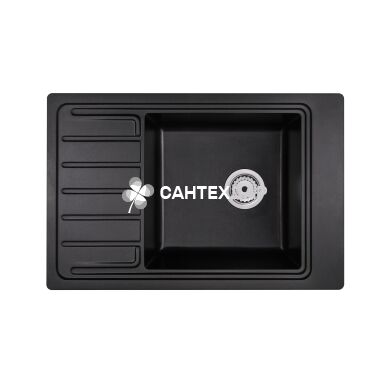 Мойка кухонная Qtap CS 7751 Black