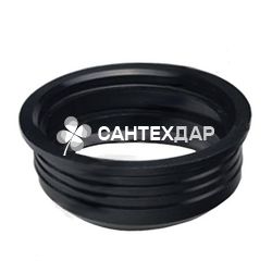 Переход резиновый чугун/пластик Ostendorf 72/50 мм