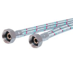 Подводка гибкая SD PLUS для воды в алюминиевой оплетке 1/2" ВВ 2,0 м