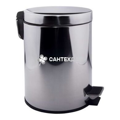 Відро для сміття Potato P412 5 л хром