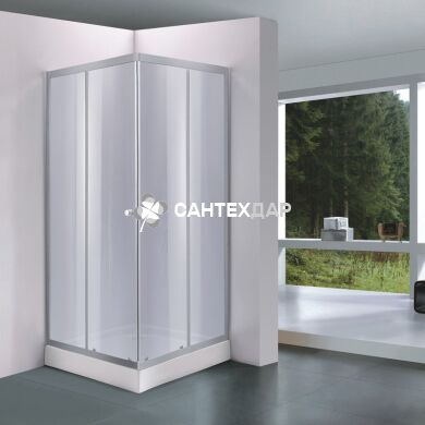 Душова кабіна Lidz Wawel 80x80 низький скло тоноване
