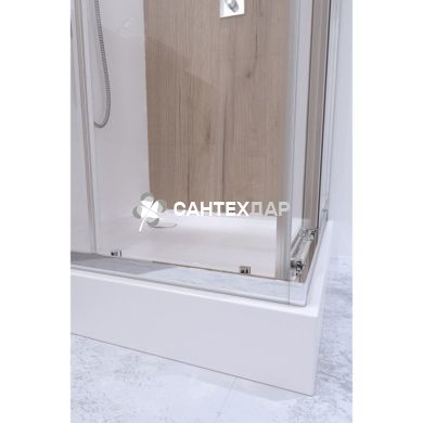 Душова кабіна Q-tap TAURUS 1099SC6 квадрат 90x90 розсувні без піддона