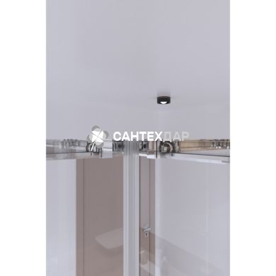 Душова кабіна Q-tap TAURUS 1099SC6 квадрат 90x90 розсувні без піддона
