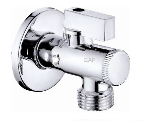 Кран угловой шаровый с фильтром Gross 1/2"х1/2" GR-201B