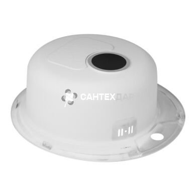 Кухонная мойка из нержавейки Qtap D490 Satin 0,8 мм