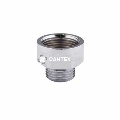 Переходник латунный SD Forte 3/4х1/2 ВН хром