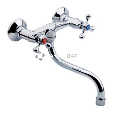 Смеситель для кухни настенный буксовый SW Delta 361