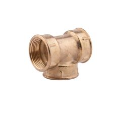 Тройник латунный KD 1 1/4" ВВВ