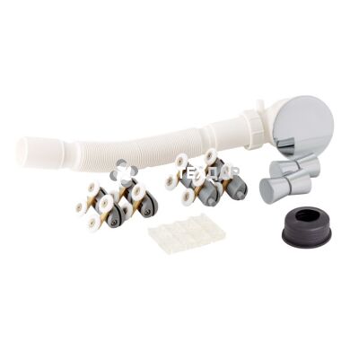 Душова кабіна Lidz Wieza 90x90 високий скло Linie