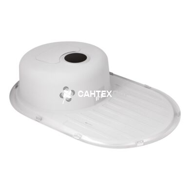 Мийка кухонна з нержавіючої сталі Qtap 7750 Micro Decor 0,8 мм