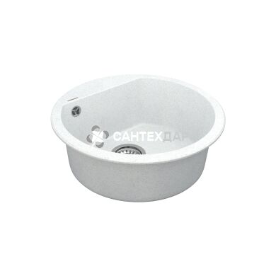 Мийка кварцева Vankor Tera TMR 01.50 White stone + сифон