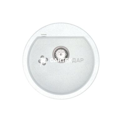 Мийка кварцева Vankor Tera TMR 01.50 White stone + сифон