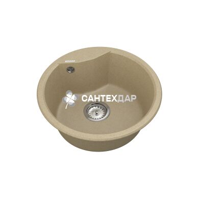 Мойка кварцевая Vankor Vena VMR 01.48 Safari + сифон