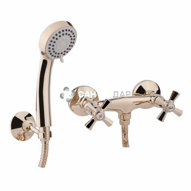 Смеситель для душевой кабины буксовый Q-Tap Liberty ORO 363