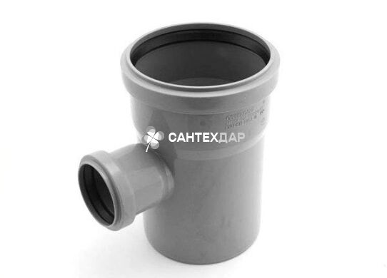 Тройник ПП внутренней канализации Ostendorf 110/75х87&deg;