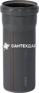 Труба ПП внутрішньої каналізації Ostendorf Safe 160х3000 мм