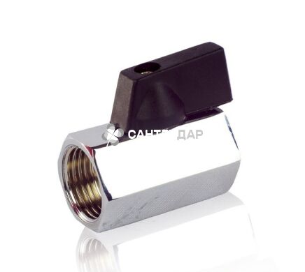Кран шаровый мини FADO PN40 1/2" ВВ бабочка