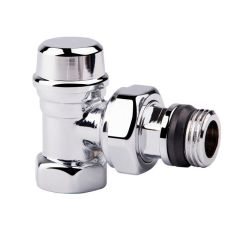 Кран радиаторный терморегулирующий Icma 1/2" угловой нижний хром №936