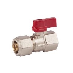 Кран шаровый для металлопластиковой трубы SD Forte 20х3/4" ВР