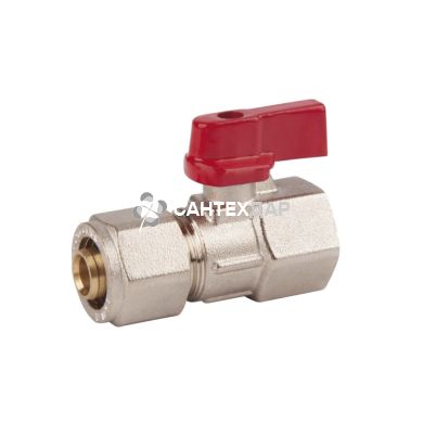 Кран шаровый для металлопластиковой трубы SD Forte 20х3/4" ВР