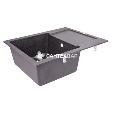 Мойка кухонная Lidz 625x500/200 GRF-13