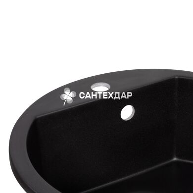 Мийка кухонна Qtap CS D510 BLA