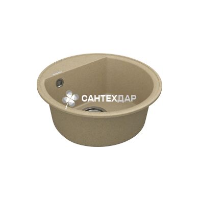 Мойка кварцевая Vankor Easy EMR 01.45 Safari + сифон