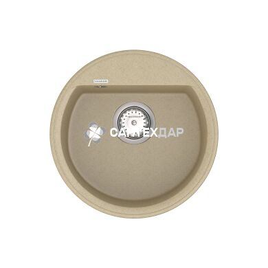 Мойка кварцевая Vankor Easy EMR 01.45 Safari + сифон