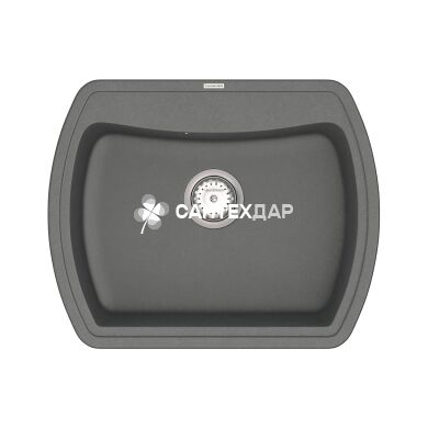 Мийка кварцева Vankor Norton NMP 01.63 Gray + сифон