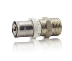 Муфта металлопластиковая пресс FADO 16x3/4 НР