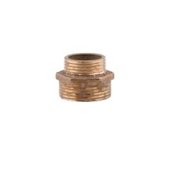 Ниппель латунный переходной KD 1 1/2"х1" НН