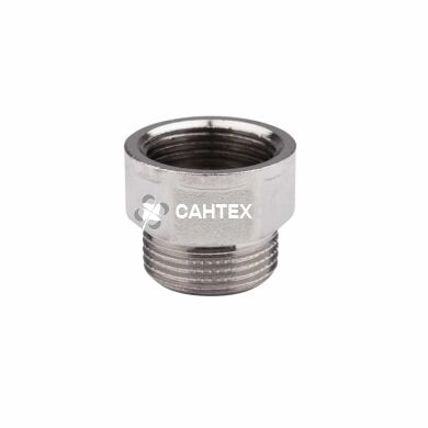 Переходник латунный SD Forte 3/4х3/4 ВН никель