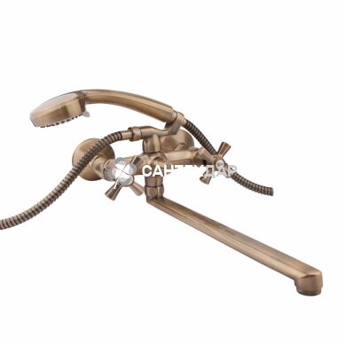 Смеситель для ванной буксовый Q-Tap Liberty ANT 140