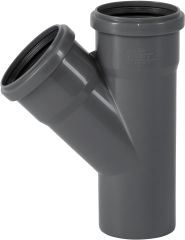 Тройник ПП внутренней канализации Ostendorf Safe 75/75х45&deg;