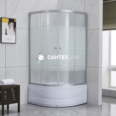 Душова кабіна Lidz Wieza 80x80 високий скло Linie